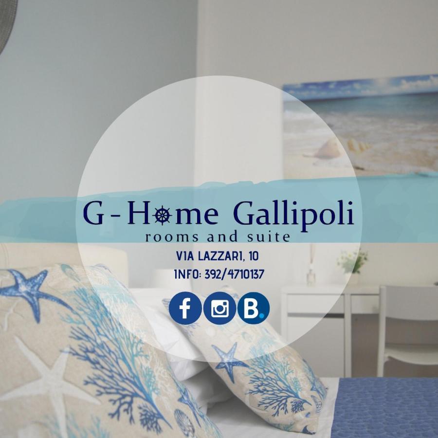 G-Home Gallipoli Rooms And Suite Екстериор снимка